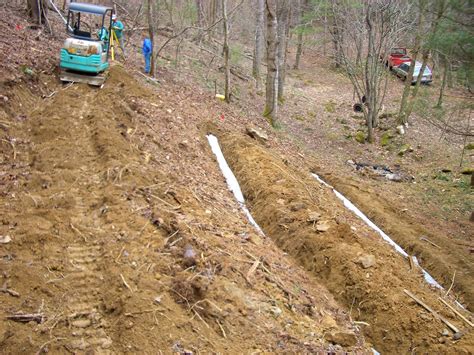 steep slope septic system